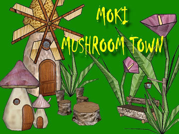 Moki mushroom town
